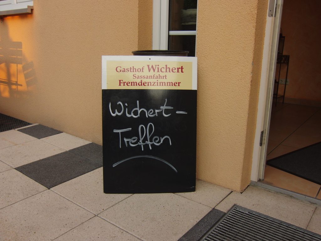 Das erste WichertTreffen am 24.4.14 in Sassanfahrt Ahnenforschung